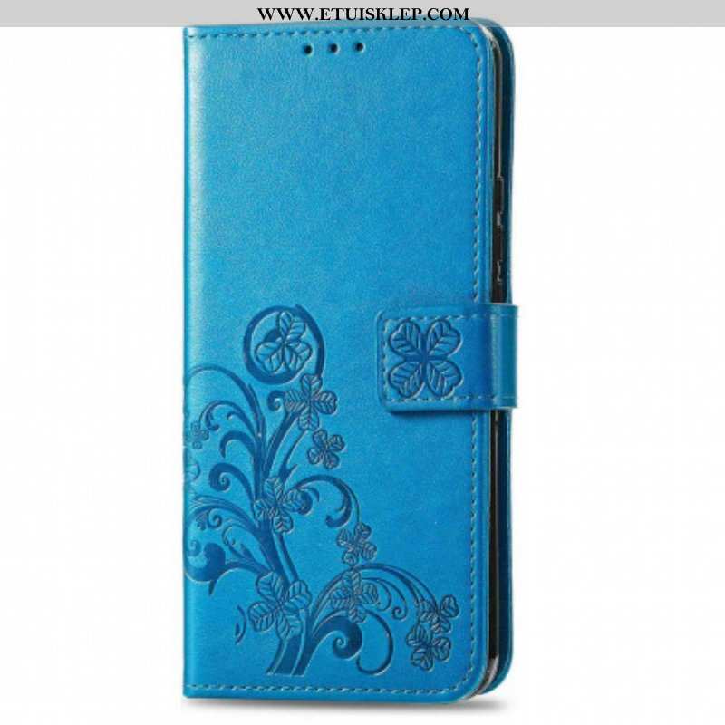 Etui Folio do Oppo A94 5G Czterolistna Koniczyna